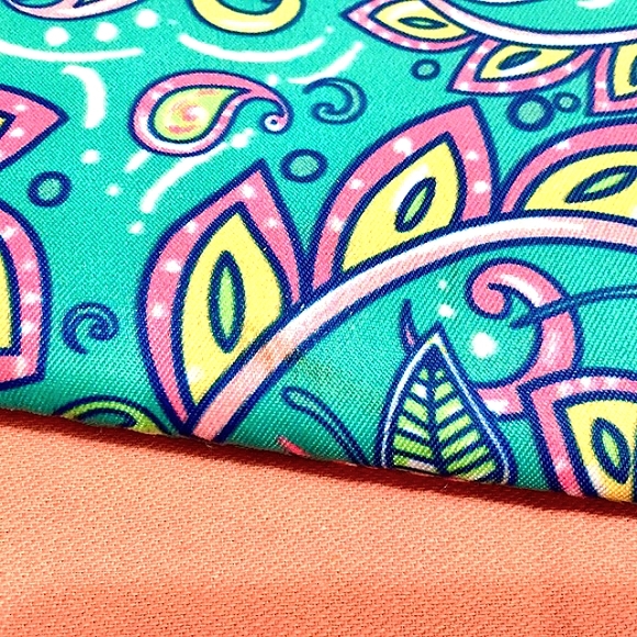 🍑Simply Southern Large Teal Paisley Wristlet🍑 - Picture 9 of 9
